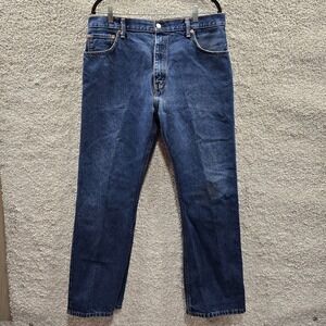 Vintage Levis 517 Jeans Mens‎ 36x30 Blue Bootcut Y2K 100% cotton distressed